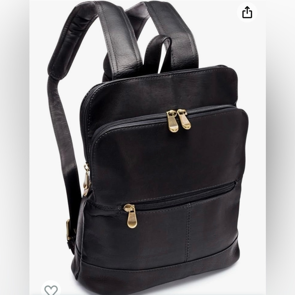 Le Donnie Leather River Backpack